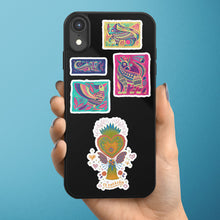 Load image into Gallery viewer, Alebrijes Animals - Mexican Pink | Sticker - Akane Yabushita Online Shop
