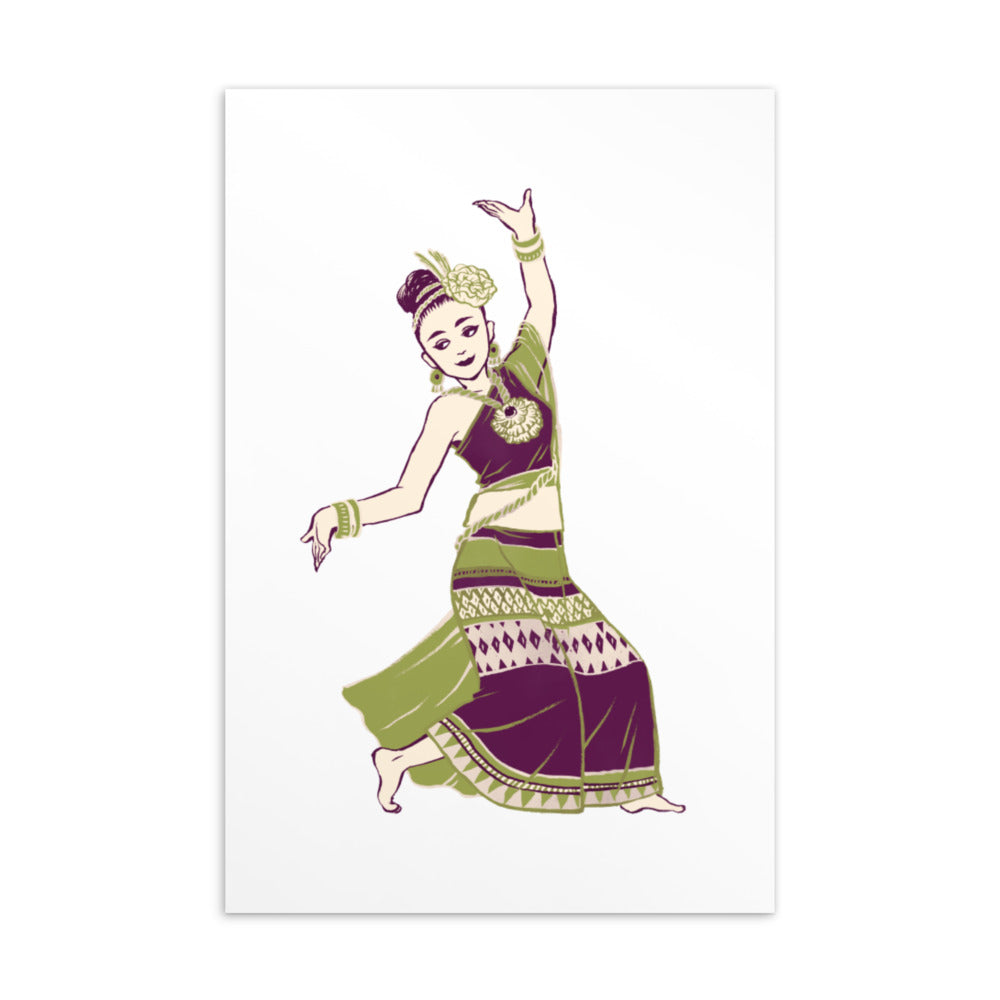 People of Thailand - Thai Dancer in Chiang Mai | Postcard