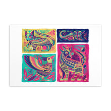 Load image into Gallery viewer, Alebrijes Animals - Mexican Pink | Postcard
