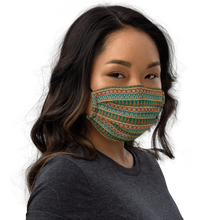 Load image into Gallery viewer, Thai Fabric Patterns - Aka Tribe Colour Palette | Face mask - Akane Yabushita Online Shop

