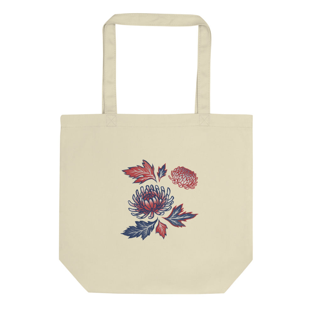 Chrysanthemum / Kiku Flower(菊) | Eco Tote Bag