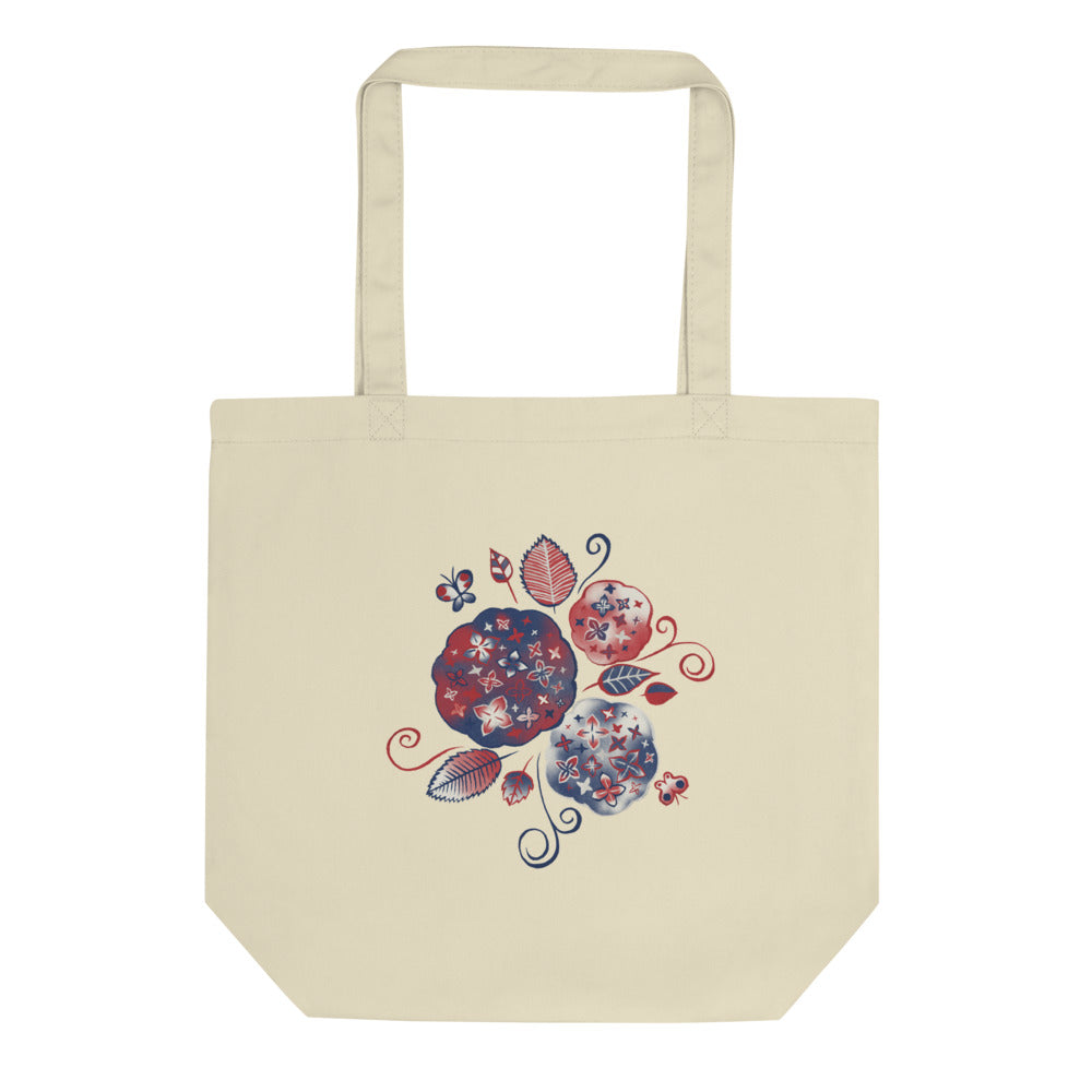 Hydrangea / Ajisai Flower(紫陽花) | Eco Tote Bag