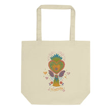 Load image into Gallery viewer, Mexican Heart Tassel (Corazon) - Green | Eco Tote Bag
