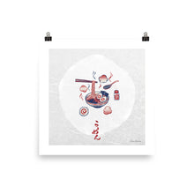 Load image into Gallery viewer, Japanese Noodle / Ramen(ラーメン) | Art Print - Akane Yabushita Online Shop
