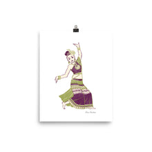 Load image into Gallery viewer, People of Thailand - Thai Dancer in Chiang Mai | Art Print - Akane Yabushita Online Shop
