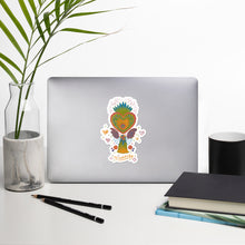 Load image into Gallery viewer, Mexican Heart Tassel (Corazon) - Green | Sticker - Akane Yabushita Online Shop
