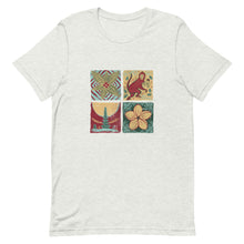 Load image into Gallery viewer, Bali Tile Arts | Short-Sleeve Unisex T-Shirt - Akane Yabushita Online Shop
