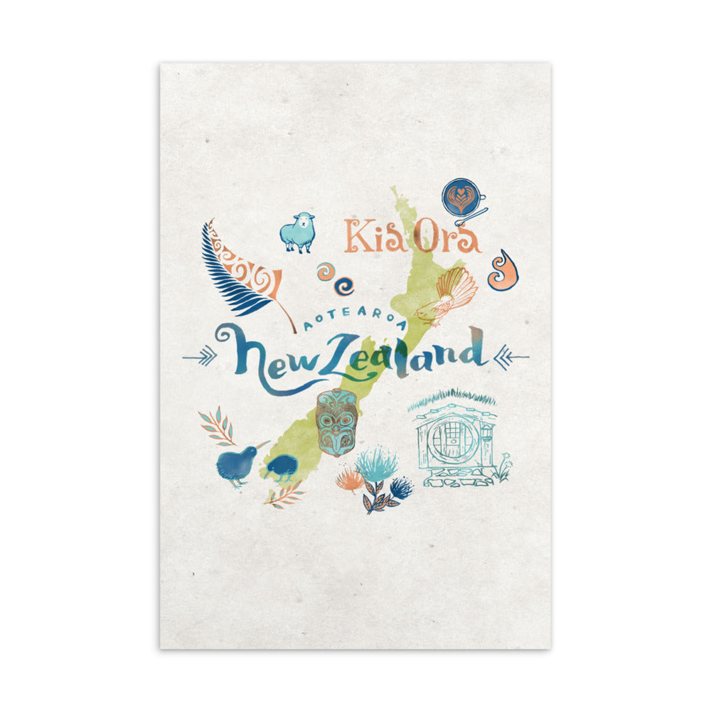 Drawings from New Zealand | Postcard