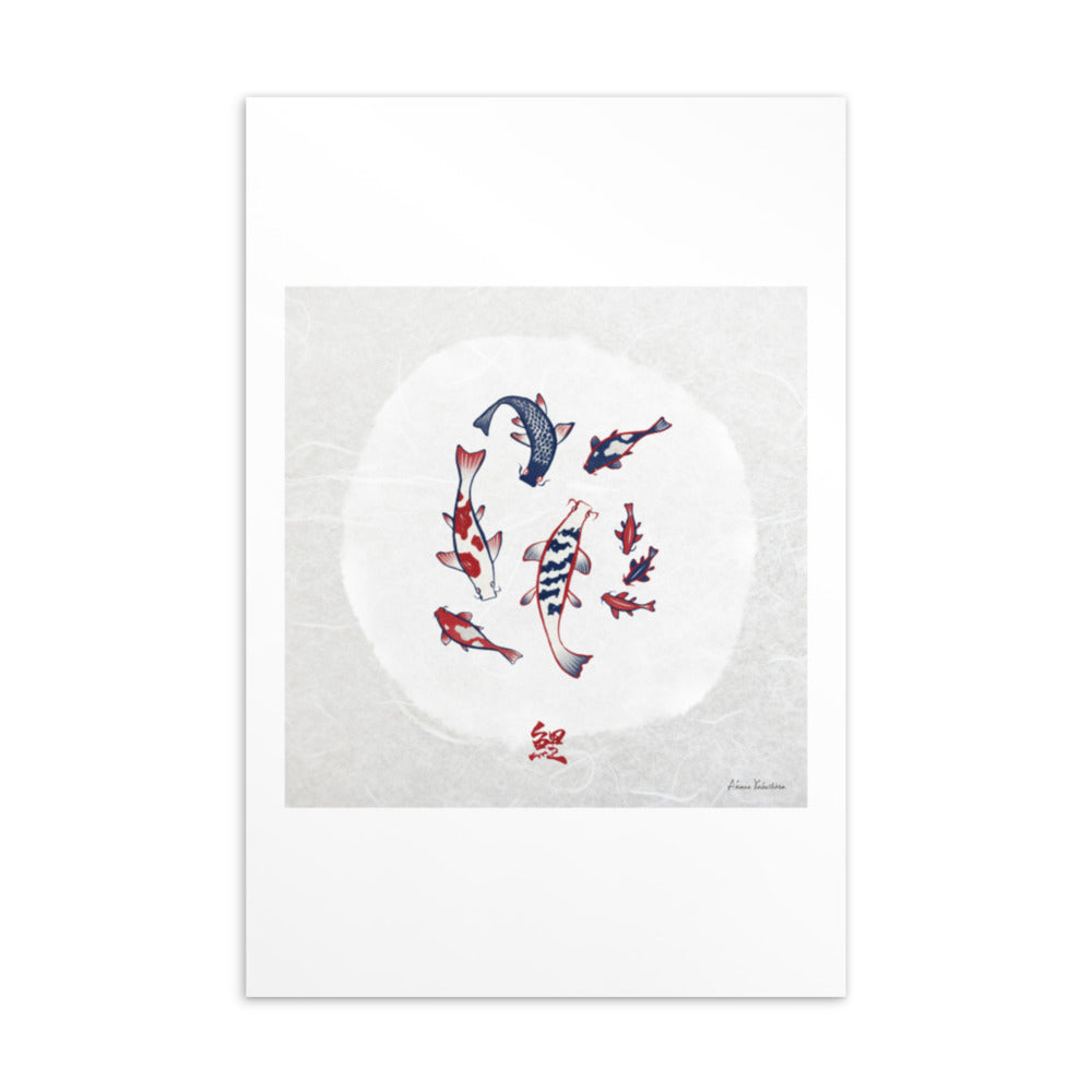 Carp / Koi Fish(鯉) | Postcard