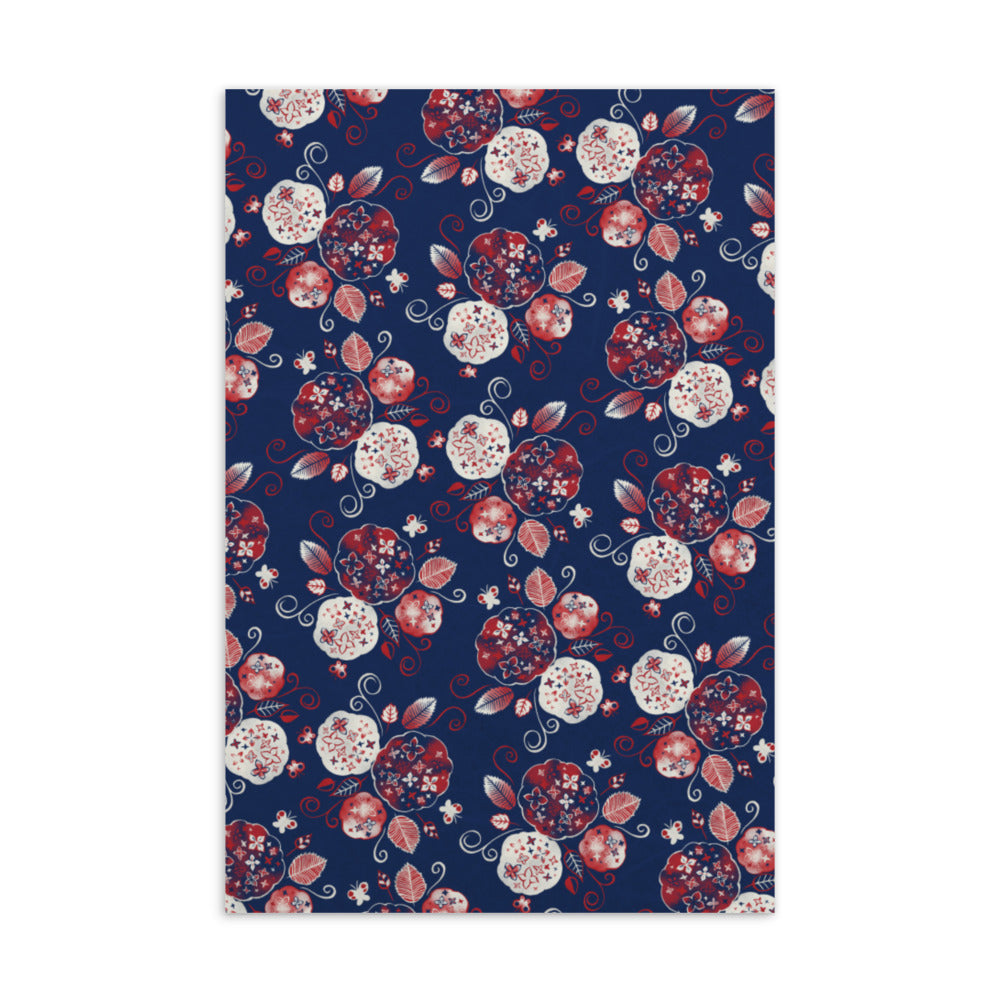 Hydrangea / Ajisai Flower(紫陽花) - Pattern | Postcard