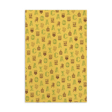 Load image into Gallery viewer, Oaxaca Alphabets - Wild Yellow | Postcard
