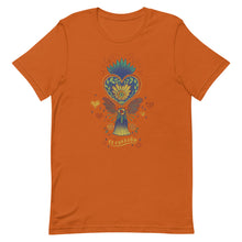 Load image into Gallery viewer, Mexican Heart Tassel (Corazon) - Blue | Short-Sleeve Unisex T-Shirt - Akane Yabushita Online Shop
