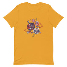 Load image into Gallery viewer, Hydrangea / Ajisai Flower(紫陽花) | Short-Sleeve Unisex T-Shirt - Akane Yabushita Online Shop
