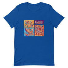 Load image into Gallery viewer, Alebrijes Animals - Vibrant Orange | Short-Sleeve Unisex T-Shirt - Akane Yabushita Online Shop
